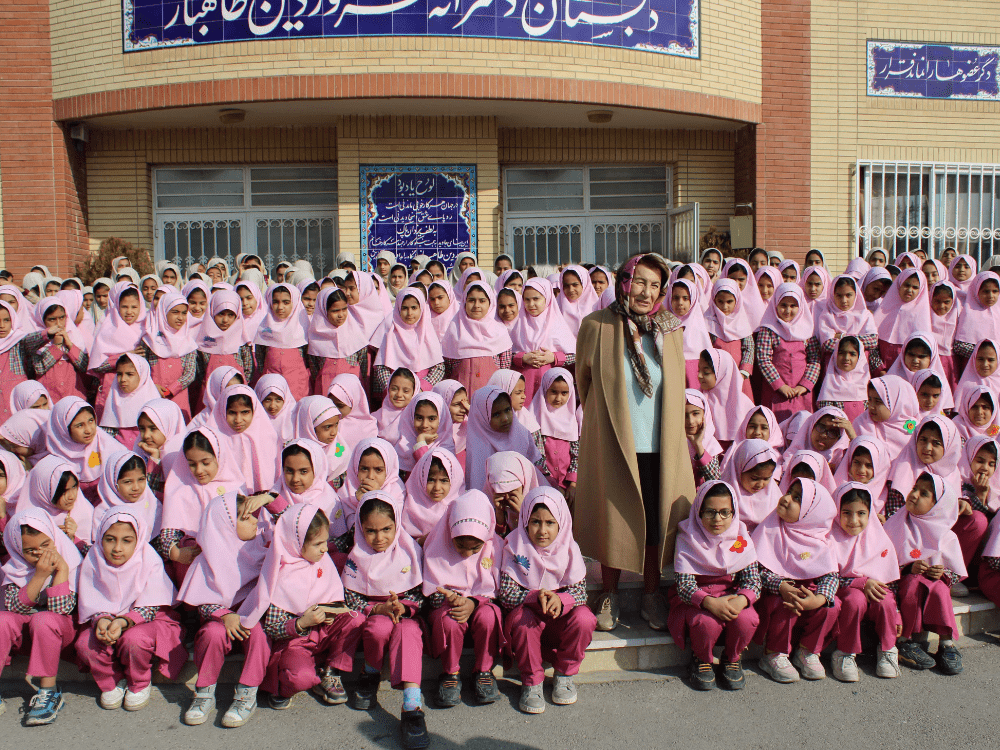 تاسیس مدرسه ابتدایى فروردین طاهباز توسط موسسه خیریه نراقی nahaleh naraghi charity