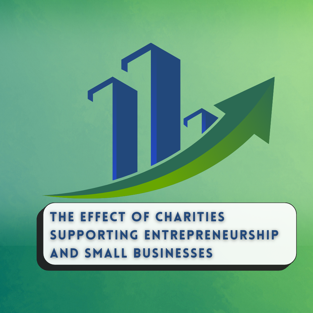 The effect of charities supporting entrepreneurship and small businesses